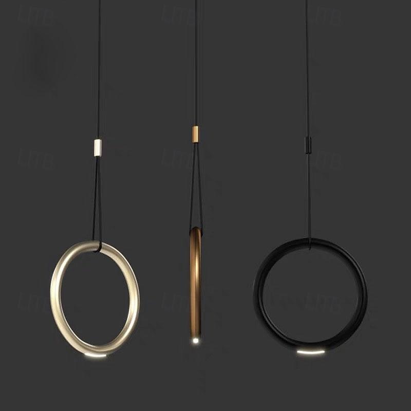 Lampe suspendue en métal à 1 lumière, luminaire décoratif d'intérieur, idéal pour un balcon, un salon, une chambre à coucher ou une salle à manger, pendentif LED de 2025 ? $109.99 –P1