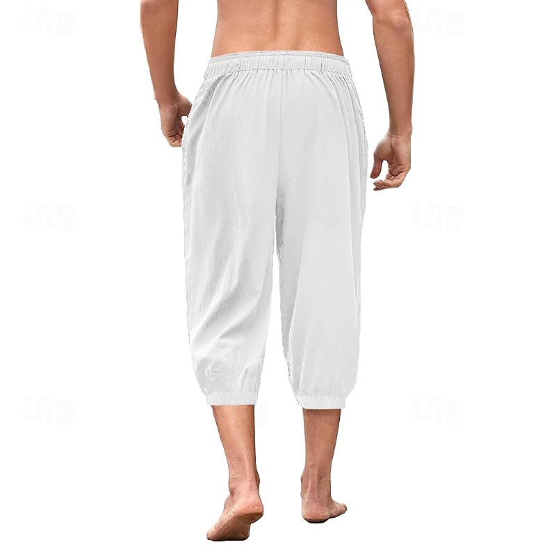 Retrò Vintage Medievale Rinascimento Pantaloni da pirata Cavaliere Celtico Ranger Tinta unica Costume Per uomo Costumi da pirata Fantasia Halloween Carnevale Mascherata Performance LARP Fiera del 2026 a $25.99 –P3