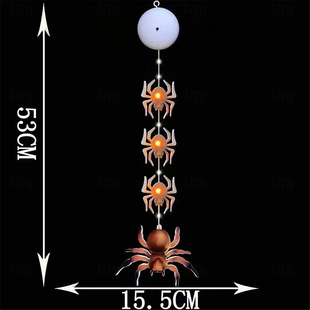 halloween dekorace závěsná lampa kožený drát lampa jack o lucerna přísavka sváteční provázek světlo vnitřní atmosféra dekorativní lampa sváteční party dekorativní lampa 1ks 2025 - $11.49 –P6