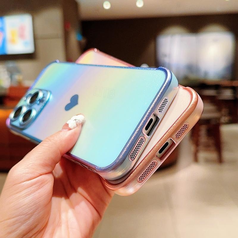 телефон Кейс для Назначение айфон 16 Айфон 15 Про Макс Плюс iPhone 14 13 12 11 Pro Max Plus Кейс на заднюю панель Блеск Блеск Блестящий Защита от удара ТПУ Покрытие 2025 - $15.99 –P9