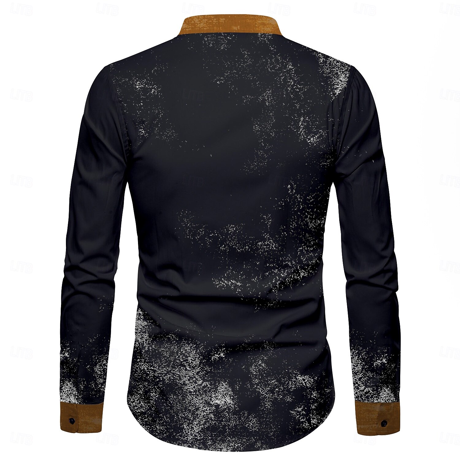 Halloween Zucca Smorfia Informale Per uomo Camicia con bottoni Manica lunga Da sera Autunno Inverno Primavera estate Collo ripiegabile Colletto Abbottonare Stampa 3D Sottile Arancione Poliestere del 2025 a $26.99 –P2