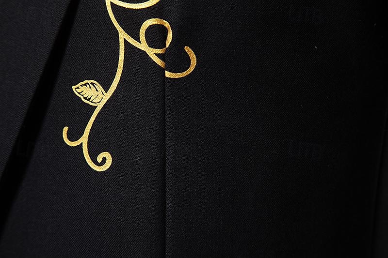 Per uomo Giacca Attività commerciale Ricevimento di matrimonio Senza pantaloni eleganti Di tendenza Informale Primavera & Autunno Poliestere Tessuto uniforme Liscio Stampe Pulsante Casual / quotidiano del 2025 a $45.99 –P4