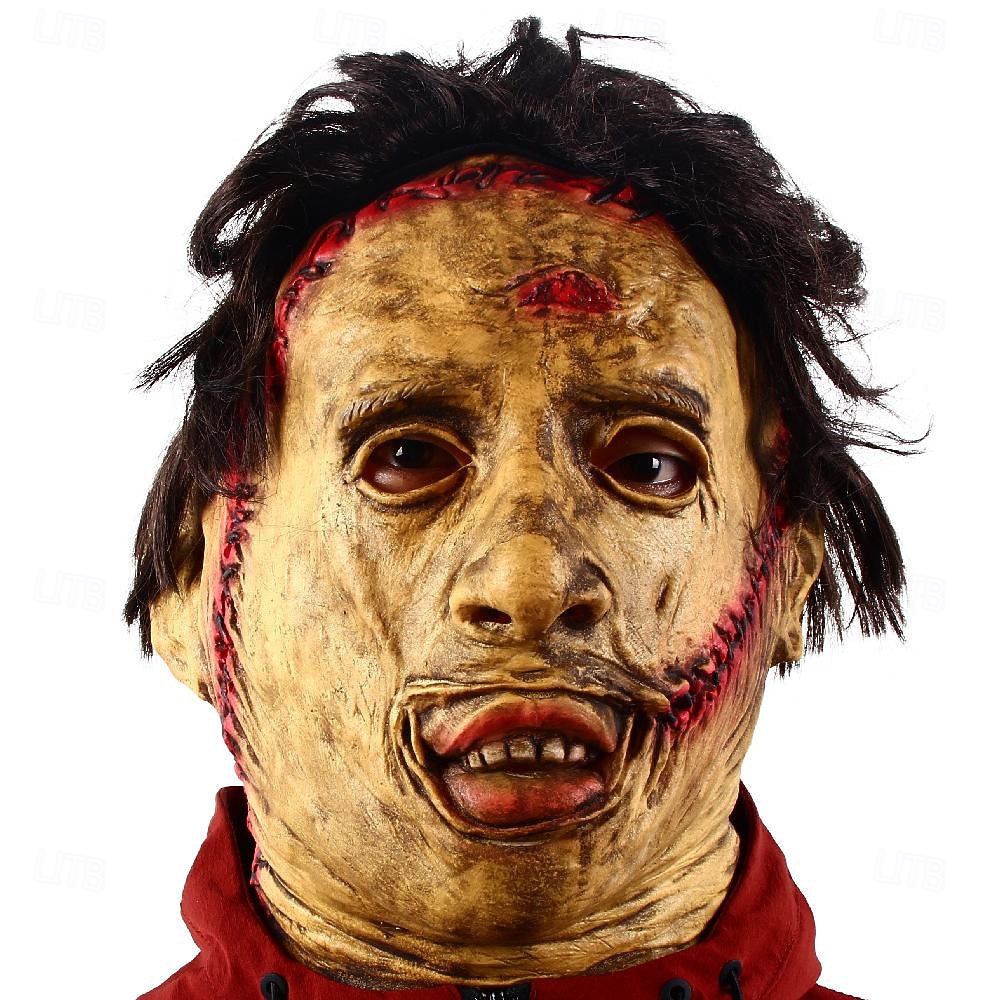 Homens Mulheres Unisexo Terror Traje Assustador Dia Das Bruxas Máscara Adereços de Halloween  para  Dia Das Bruxas Carnaval de 2026 por $33.99 –P1