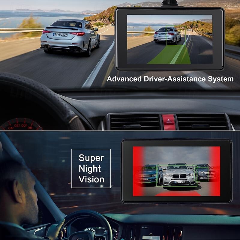 X21+ 2160P HD with Rear Camera Car DVR 170 Degree Wide Angle 3 inch IPS Dash Cam with WIFI / Night Vision / G-Sensor 4 infrared LEDs Car Recorder 2025 - $87.99 –P6