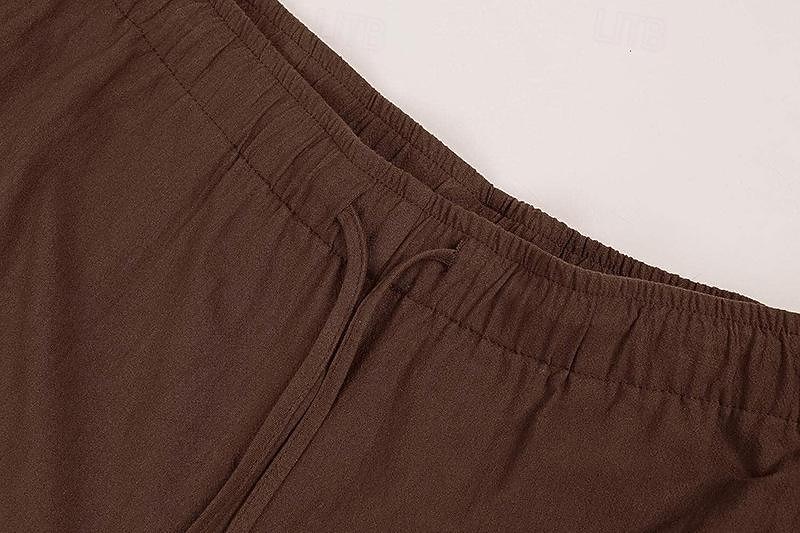 Retrò Vintage Medievale Rinascimento Pantaloni da pirata Cavaliere Celtico Ranger Tinta unica Costume Per uomo Costumi da pirata Fantasia Halloween Carnevale Mascherata Performance LARP Fiera del 2026 a $25.99 –P14