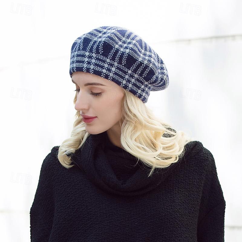 cappelli berretto in fibra cappello floscio cappello da sposa casual classico da donna con copricapo a strisce del 2025 a $27.99 –P11