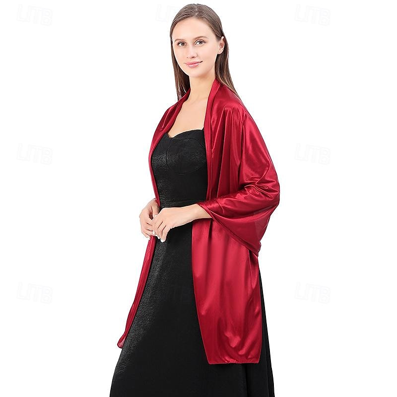 châle enveloppements pour femmes pashmina châles et enveloppements pour robes de soirée grande écharpe douce écharpe d'hiver châle de mariage de 2025 ? $23.99 –P18