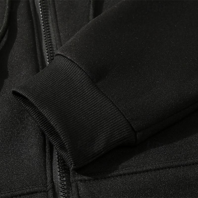 Hombre Sudadera con capucha y cremallera completa Sudadera con cremallera Negro Blanco Gris Claro Gris Oscuro Con Capucha Plano Cerrar Bolsillo Deporte Diario Festivos Poliéster Ropa de calle Básico 2026 - $23.99 –P7