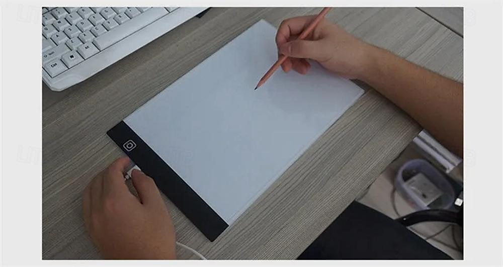 a5 ultratunn bärbar led-ljuslåda usb power artcraft led spårljusdyna för konstnärer rita skissning diamantmålning 2025 - $33.99 –P4