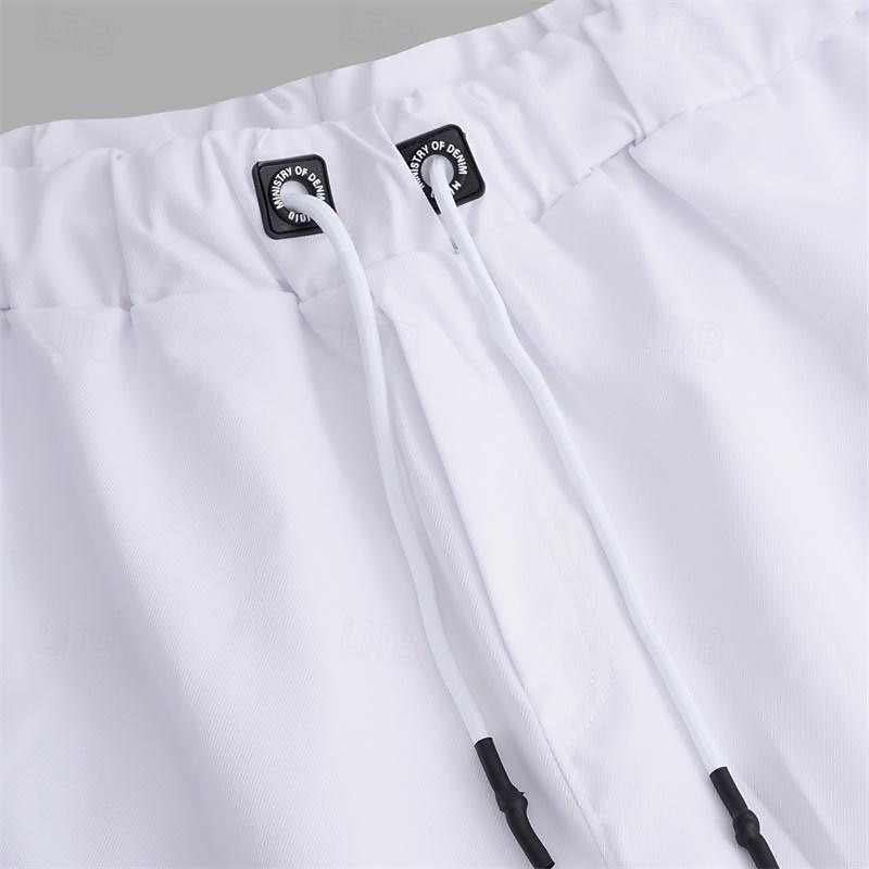 Bărbați Boxeri înot Pantaloni Scurti Pantaloni scurți de plajă Pantaloni scurți casual Cordon Talie elastică Mată Exterior Sport Lungimea genunchiului Zilnic Sporturi de Agrement Casual / Sport 2026 - $13.49 –P3