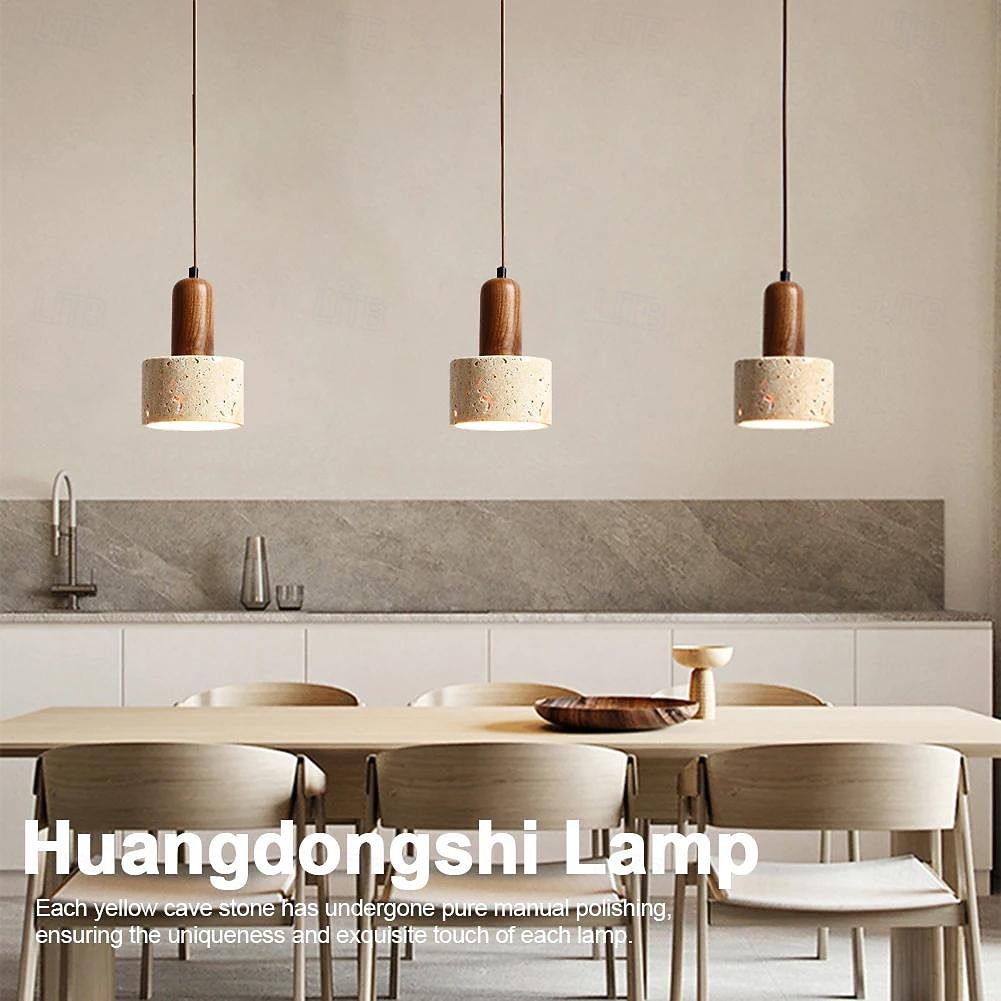 lampada a sospensione a led bianco caldo 12 cm 1 luce nordico in metallo e26/e27 plafoniera in stile giapponese stile wabi-sabi regolabile in altezza per isola cucina sala da pranzo camera da letto del 2025 a $84.99 –P7