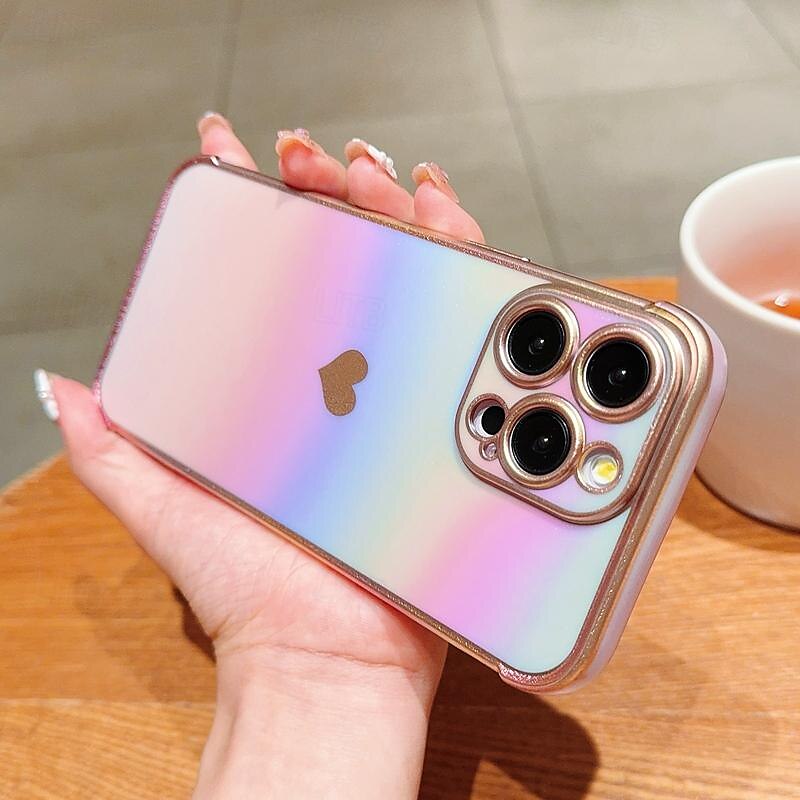 телефон Кейс для Назначение айфон 16 Айфон 15 Про Макс Плюс iPhone 14 13 12 11 Pro Max Plus Кейс на заднюю панель Блеск Блеск Блестящий Защита от удара ТПУ Покрытие 2025 - $15.99 –P13