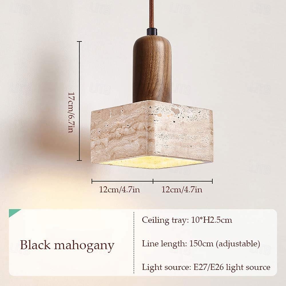 LED pandantiv lumina din piatra design pandantiv vintage living dormitor sufragerie 110-240v 2026 - $179.99 –P18