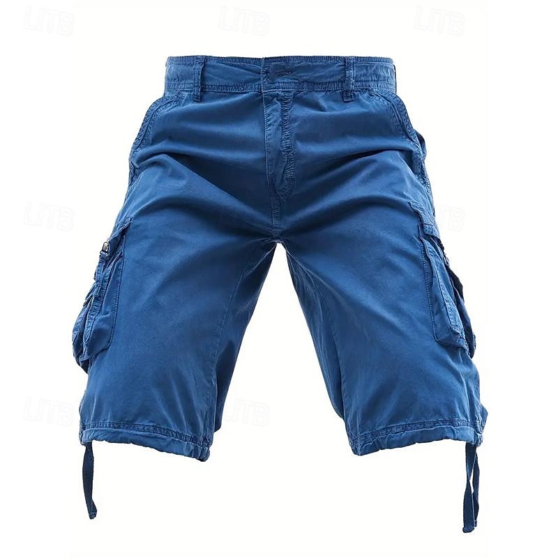 Homens Shorts táticos Capri Cargo Shorts Bermuda Cargo Calção Shorts de Trilha Botões Bolso multi Tecido Vestível Comprimento da panturrilha Ao ar livre Diário Acampar e Caminhar Moda Clássico Preto de 2025 por $31.99 –P14