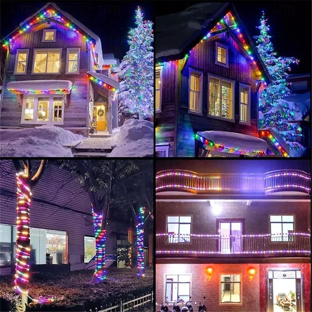 2025年 LED ストリップ ロープ ライト RGB 馬のランニング レース LED ストリップ ライト フレキシブル ピクセル 防水 フロー チェイス リボン テープ 屋外 EU プラグ ストリップ ライト AC220V  コレクション – GBP £44 –P4