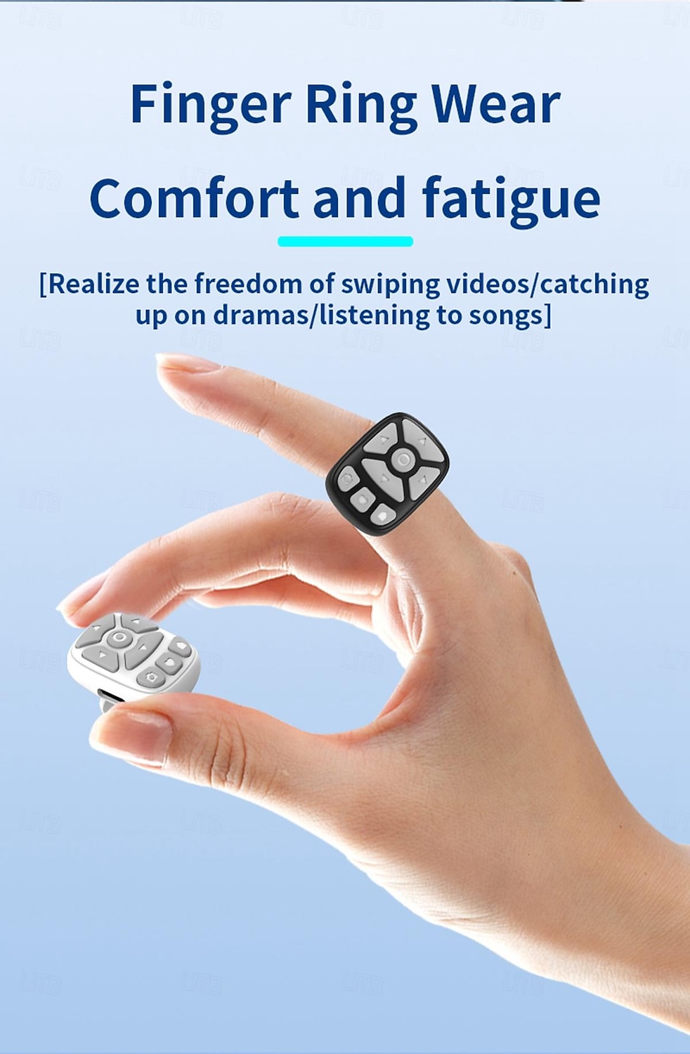 S22 Portable Smart Wireless wireless Ring Remote Control Wireless Selfie Distance Smart Finger Ring Remote Control 2025 - $15.99 –P5