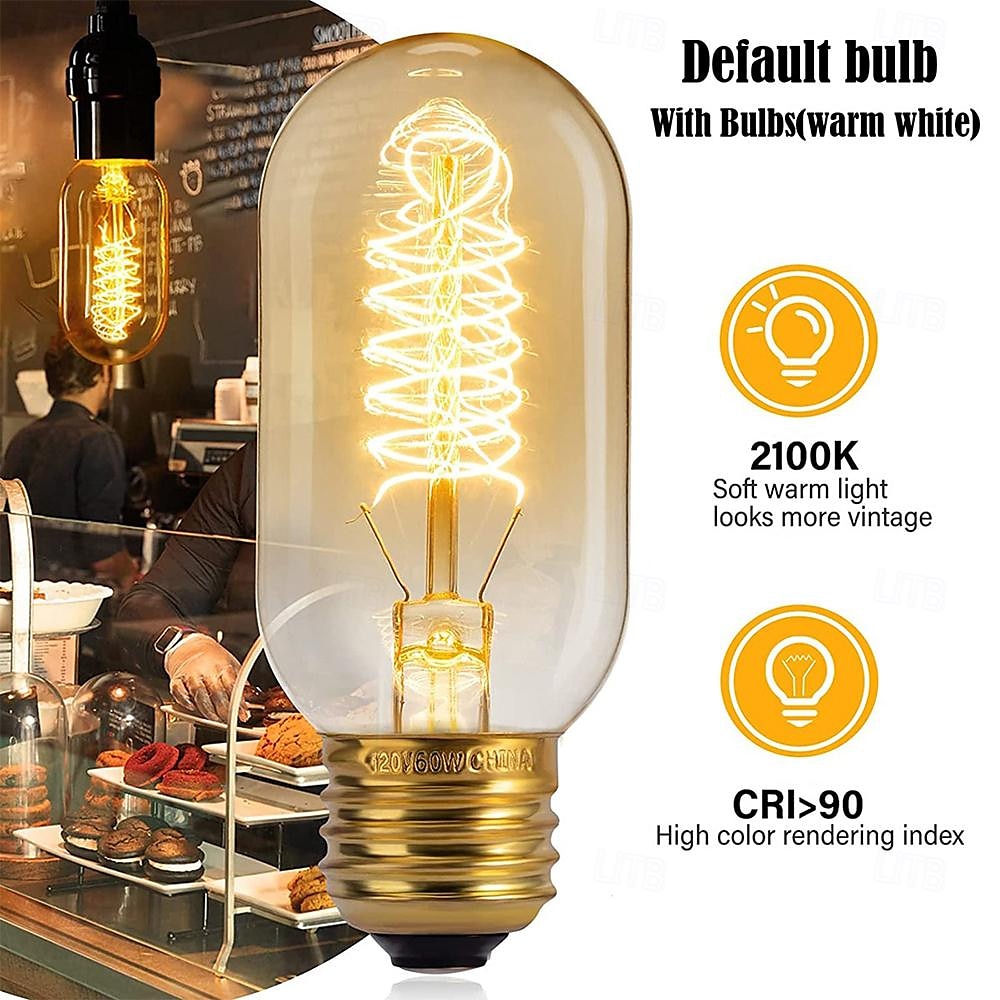 Настенный светильник в простом стиле с купольным абажуром, 1-2 светильника, черный настенный светильник, подходящий для коридора, спальни, столовой, лампы e26 / e27 2026 - $315.39 –P4