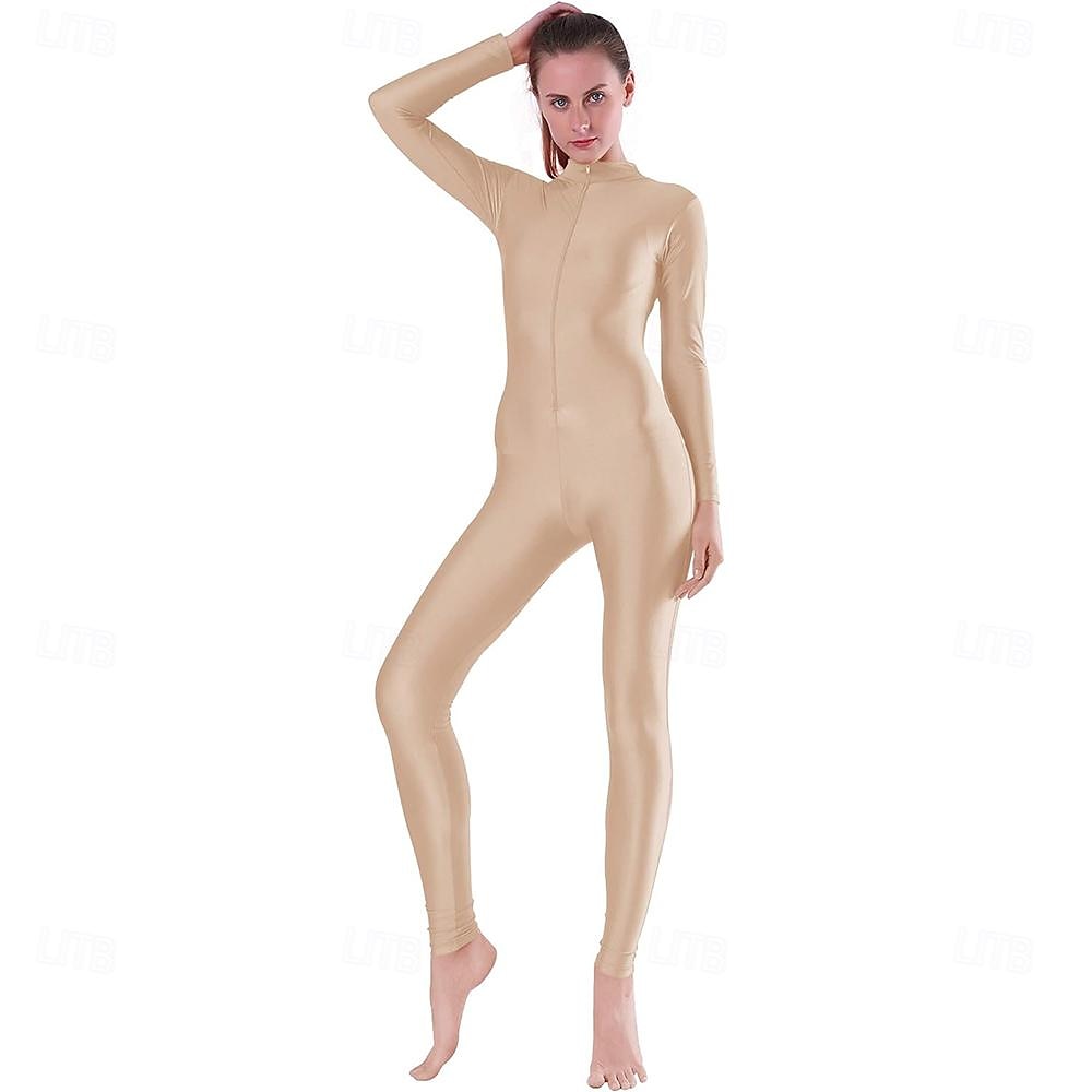 Zentai öltöny Szerepjáték Jelmezek Bőrruházat Nindzsa Farsangi jelmez Overall Királyok napja Női Akrobatatrikó Szexi jelmez Tömör szín Spandex Lycra Ruha mert Mindszentek napja Farsang Álarcos 2025 - $35.99 –P9