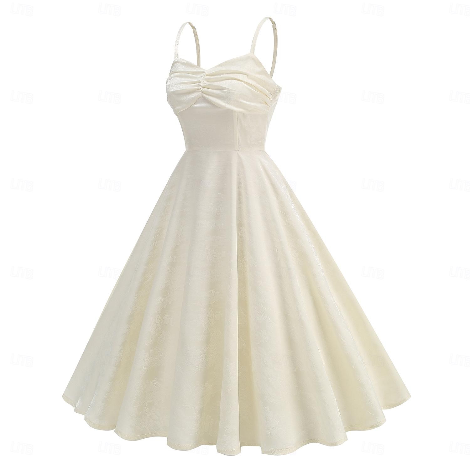 Giornata dell'indipendenza Anni 1950 Retrò Vintage Vestito Abito Swing Vestito Svasato Floreale Costume Per donna Mascherata Casual Quotidiano Addio al Nubilato Adulti Vestito Abiti per il ritorno del 2026 a $46.99 –P10