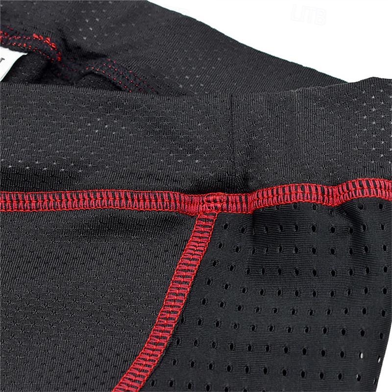 WOSAWE Voor heren Fietsbroek Gevoerde wielrenshorts Fietsen Short / Broekje Gewatteerde shorts Strak Sport Ademend Sneldrogend Hoge Elasticiteit Comfortabel Zwart Geel Kleding Wielrenkleding 2025 - $20.99 –P18