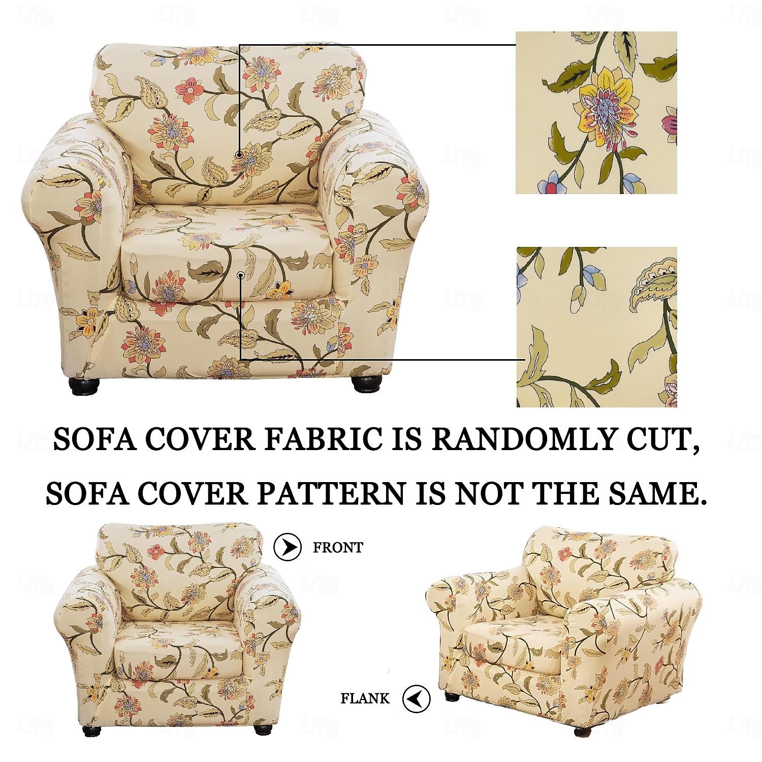 2026年 ソファーカバー植物糸染めポリエステルスリップカバー - スタイリッシュな植物デザイン - 柔らかくて丈夫なポリエステル生地 - ソファーを保護し、活性化します  コレクション – $46.99 –P11