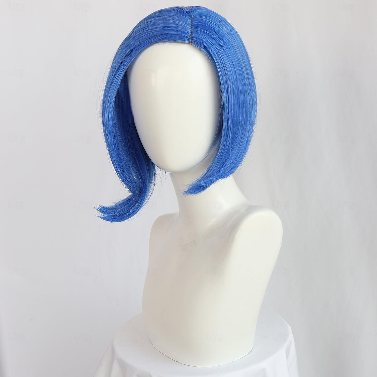 Parrucca bob blu triste parrucca blu per ragazze parrucca da costume cosplay per donne resistente al calore (solo parrucche) parrucche di Halloween del 2025 a $16.49 –P3