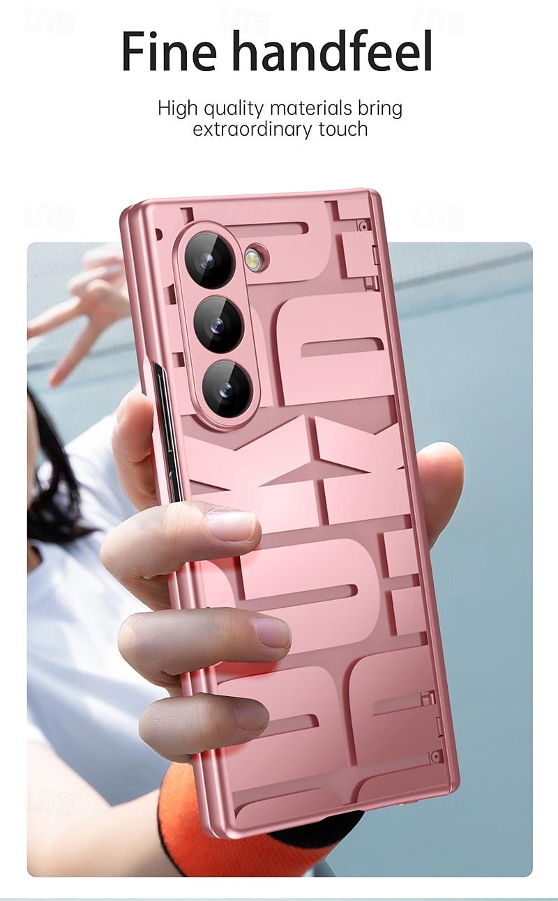 2025年 電話 ケース 用途 サムスンのギャラクシー Zフォールド6 Z Fold 5 Z Fold 4 Z Fold 3 バックカバー とスクリーンプロテクター 全身保護 耐衝撃 仕上げ PC コレクション – $26.99 –P7
