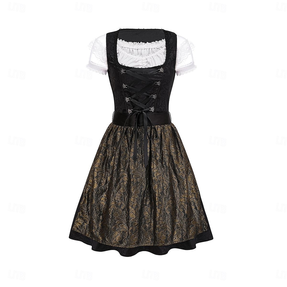 Oktoberfest Jurken Dirndl Trachtenkleider hulp in de huishouding Duits München Weiden Dames Doek in traditionele stijl Hemd Kleding 2025 - $71.99 –P7