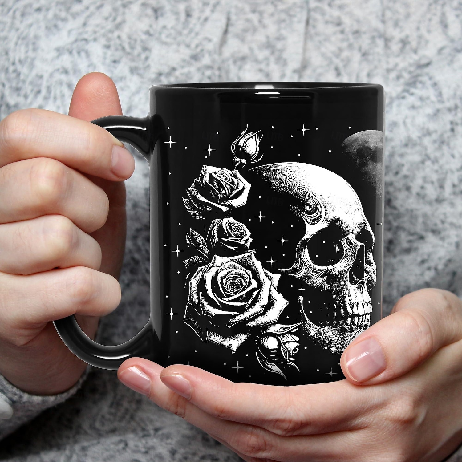 tazza con teschio regali goth da 13 once per donne regali con teschio per donne - regali da strega regali con teschio per uomo tazza da caffè con teschio grande e unica - decorazione goth tazza goth - tazza con teschio regali gotici per uomini regali per  del 2025 a $14.49 –P2