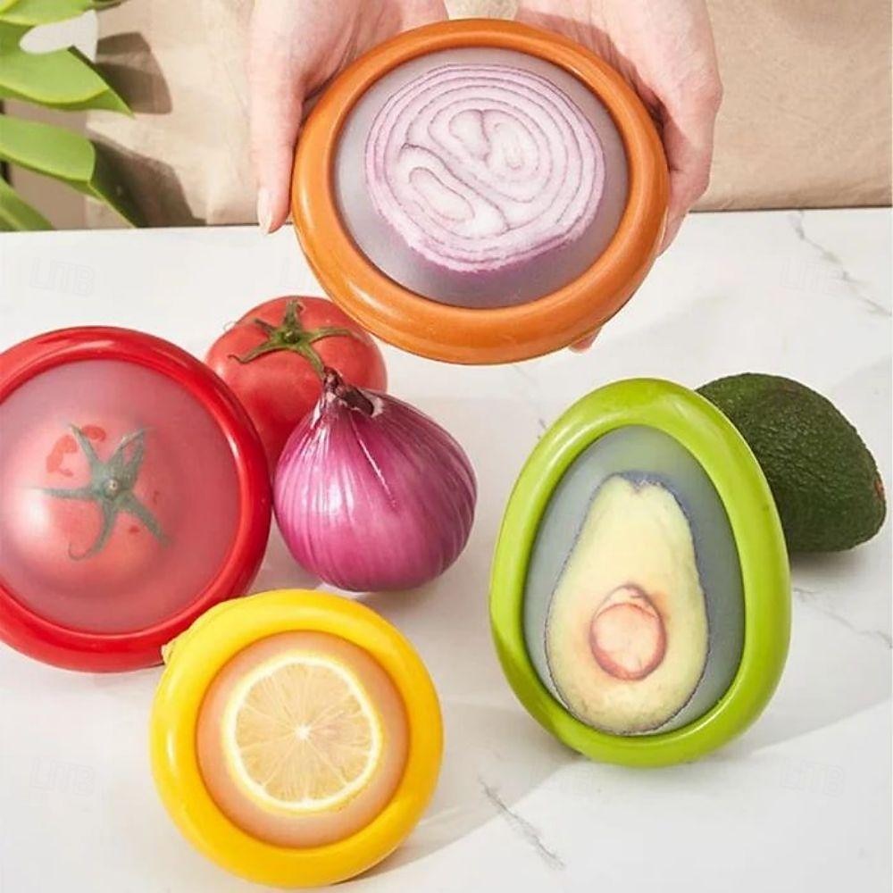 scatola per frutta in silicone, scatola per frutta e verdura antiossidante, contenitori per frutta e verdura in silicone per frigorifero per mantenerli freschi del 2025 a $10.99 –P15