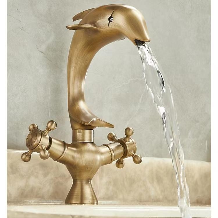 2026年 バスルームのシンクの蛇口 - 滝状吐水タイプ 電気メッキ センターセット シングルハンドルつの穴Bath Taps  コレクション – $223.49 –P3