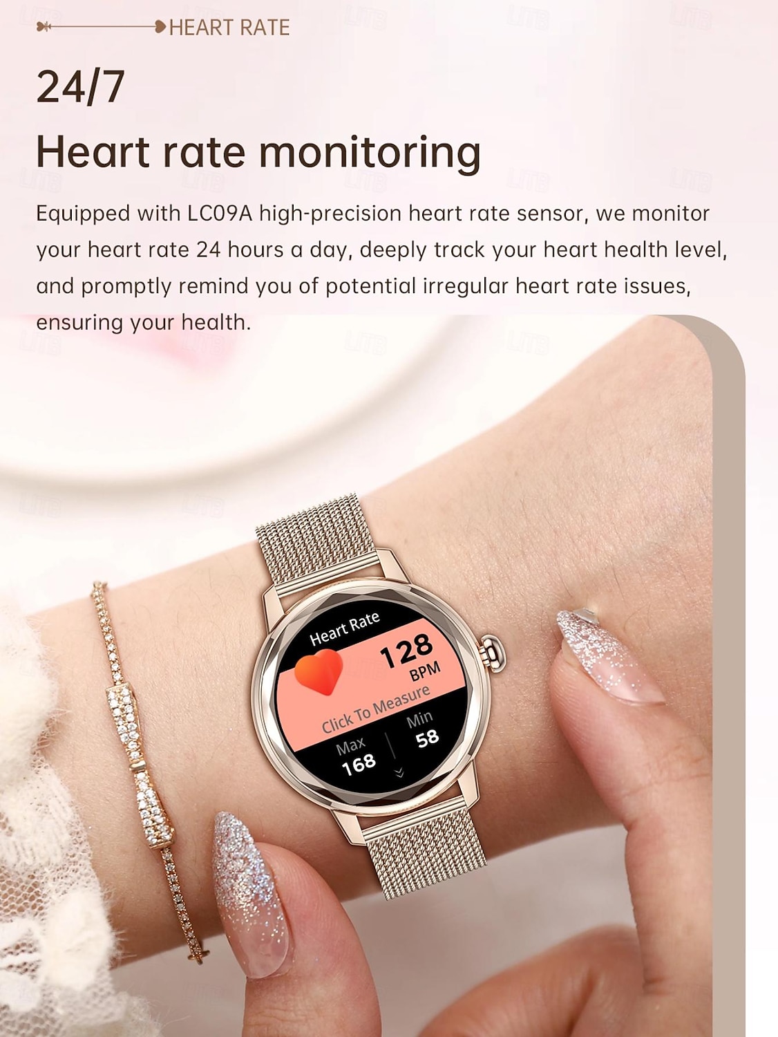 G208 Smart Watch 1.19 inch Smartwatch Fitness Running Watch Wireless Pedometer Call Reminder Activity Tracker Compatible with Android iOS Women Men Long Standby Hands-Free Calls Waterproof 2025 - $49.99 –P6