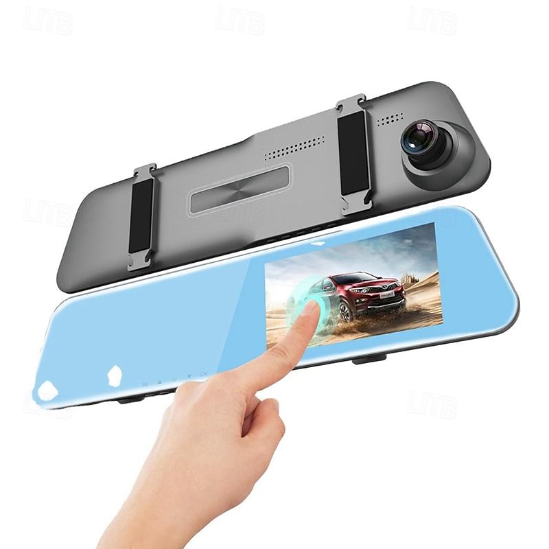 l1043 1080p hd bakkamera bil dvr 170 grader vidvinkel 4 tommer ips dash cam med nattsyn g-sensor parkeringsovervåking 4 infrarød led bilopptaker 2025 - $111.99 –P3
