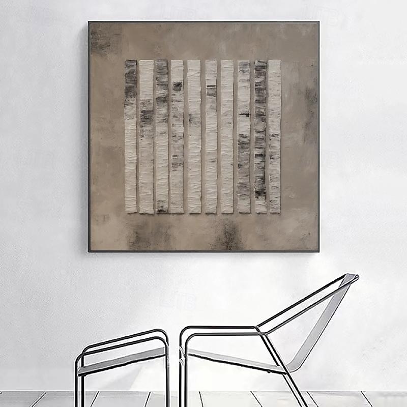 abstraktes Ölgemälde handgemalt beige braun und grün Malerei handgemachte braun Wabi Sabi Kunstwerk Ölgemälde handgemalt strukturierte Ölgemälde beige Ölgemälde abstrakte Leinwand Kunst modernes Dekor 2025 - $193.99 –P3