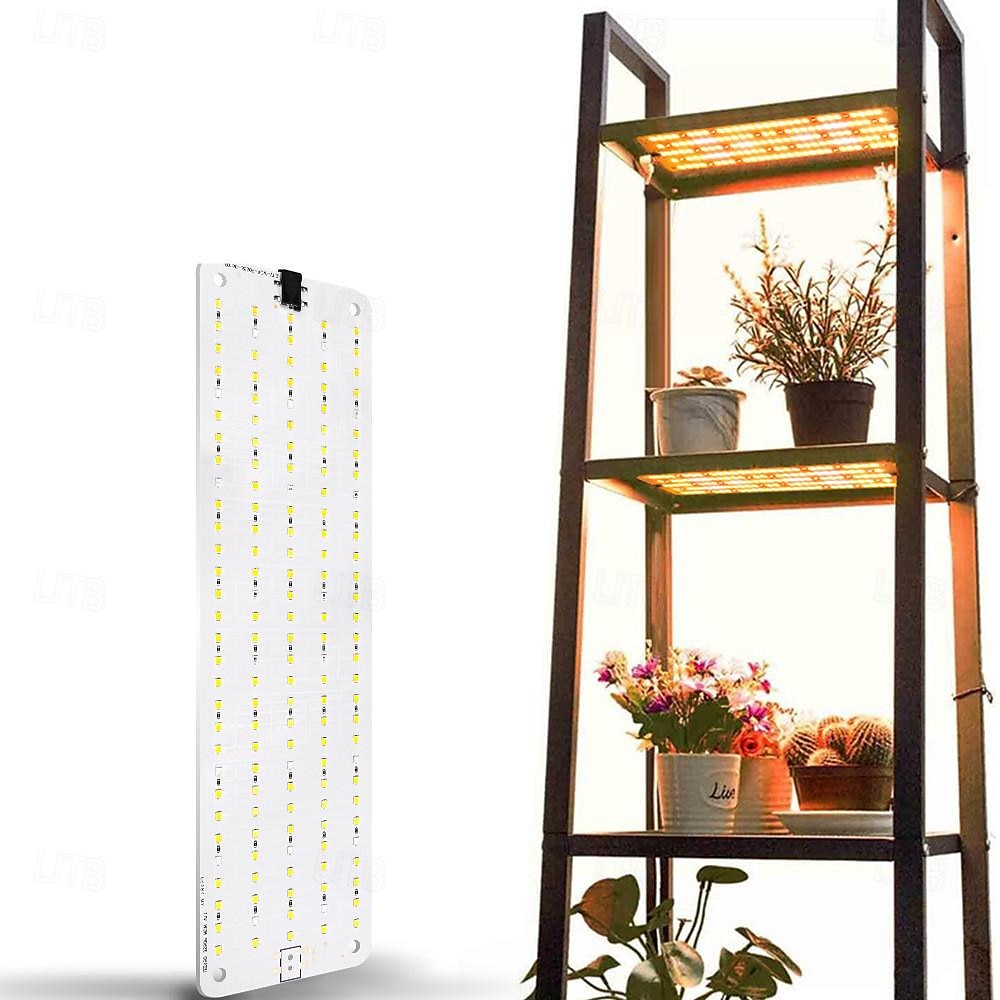 led odlingspanelljus ultratunt fullspektrum dimbart timer plantljus under skåp odlingslampa för inomhusväxtställ 2025 - $29.99 –P4
