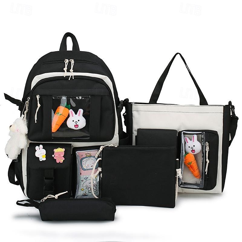 zaini cartoon per zaini scolastici set con tote bag borsa a tracolla astuccio zaino per ragazze regali per il ritorno a scuola del 2025 a $31.99 –P3
