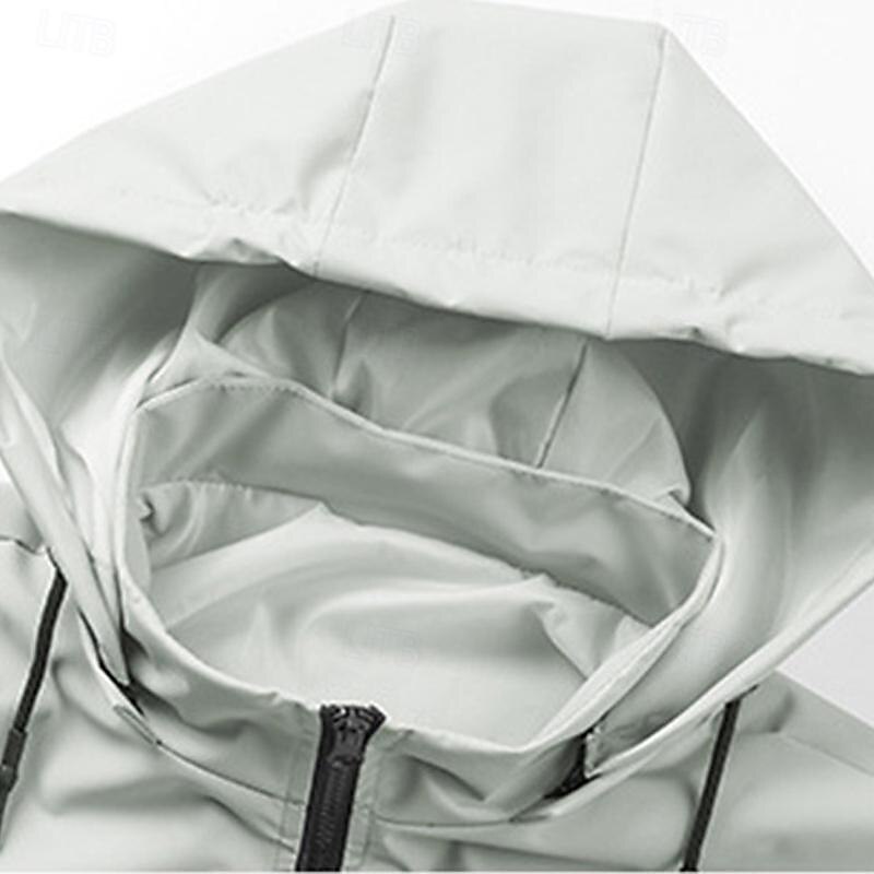 Per uomo Giacca Softshell Giubbino da escursione All'aperto Color Block Antivento Resistente all'acqua Felpa con cappuccio Giacca a vento Campeggio / Escursionismo / Speleologia Viaggi Nero Blu Verde del 2025 a $41.99 –P7