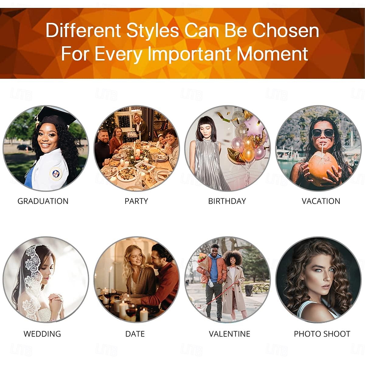 2026年 ジンジャーブロンドマレットウィッグ、大人用おもしろウィッグ、男性用ポップロックウィッグ、ジョーディルウィッグ、70年代80年代ハロウィンコスプレパーティー用ウィッグ  コレクション – $18.99 –P7