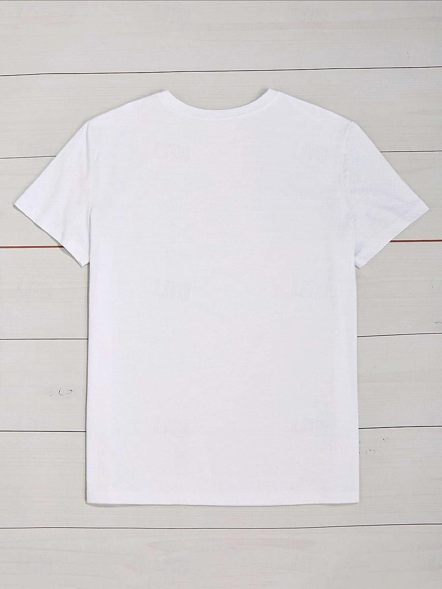 T-shirt femme 100% coton quotidien stylé décontracté manches courtes blanc été de 2025 ? $19.99 –P2