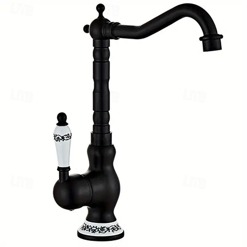 Waschbecken Wasserhahn - Wasserfall Galvanisierung Mittellage Einhand Ein LochBath Taps 2026 - $105.99 –P8