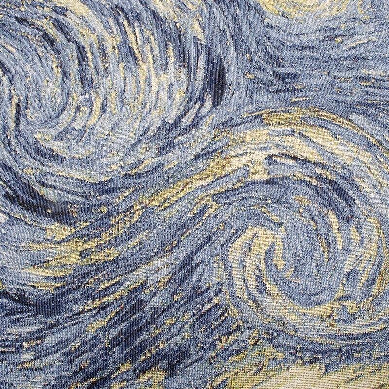 Jacquardgewebter Wandteppich, Gobelin, Aubusson, Wandkunst, zum Aufhängen, großer Wandteppich, Reproduktion, Webstuhl, Baumwollgewebe, die Sternennacht, belgischer Wandteppich (ohne Quasten und 2025 - $129.99 –P2