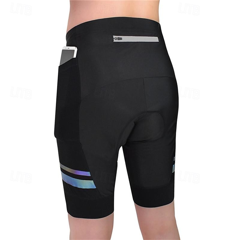 WOSAWE Homme Short Vélo Cuissard Velo Cyclisme Vélo Cuissard Short Short rembourré / Chamois Coupe ajustée Des sports Respirable Séchage rapide Haute élasticité Confortable Noir Vêtement Tenue Tenues de 2025 ? $50.99 –P10