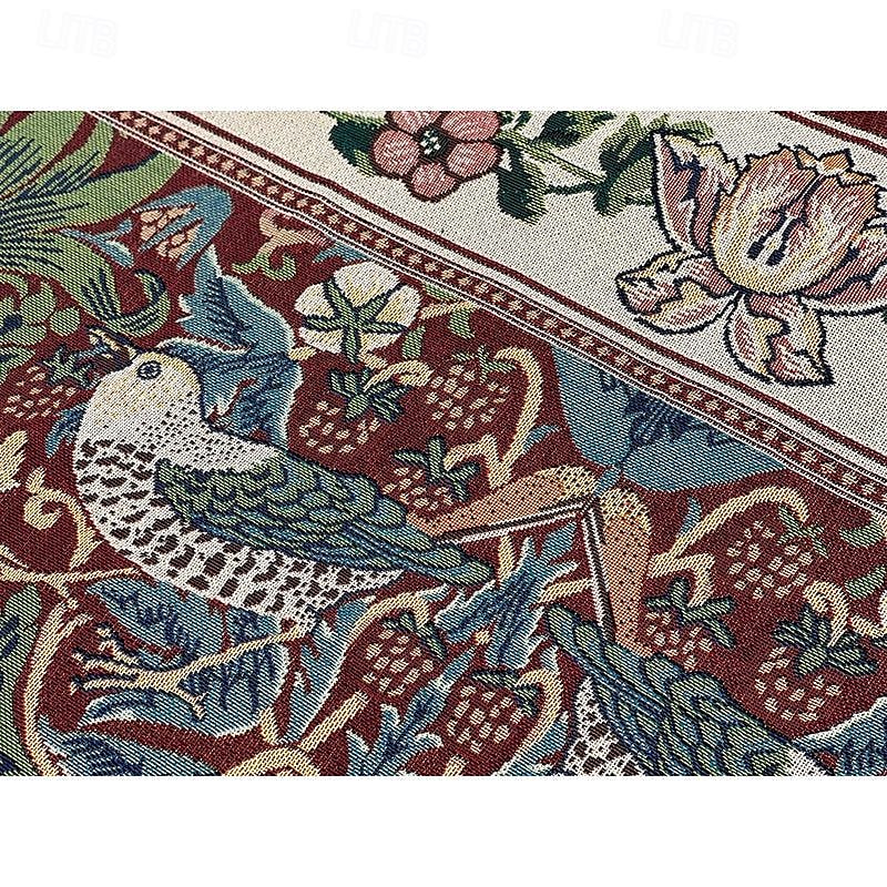 jacquard vevd billedvev gobelin aubusson veggheng jordbærtyv begian veggteppe vevstol bomullsvev stue soverom dekorasjon (uten pinne og dusker) 2025 - $121.99 –P3