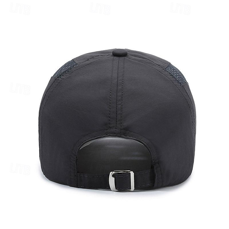 Herr Basebollkeps Solhatt Trucker Hat Svart Marinblå Chinlon Lappverk Mode Ledigt Gata Dagligen Färgblock Justerbara Solskyddskräm Andningsfunktion 2025 - $5.49 –P3