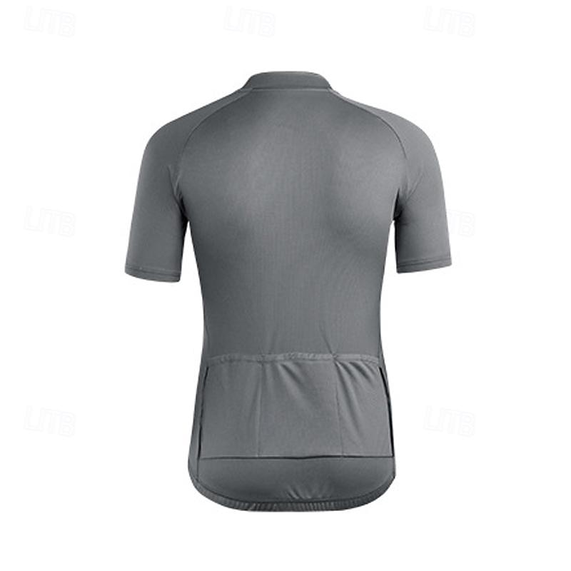 Men's Cycling Jersey Letter & Number Short Sleeve Bike Tee Tshirt Jersey Top with 3 Rear Pockets Mountain Bike MTB Road Bike Cycling Quick Dry Breathable Sports Black White Blue Clothing Apparel 2026 - $26.99 –P6
