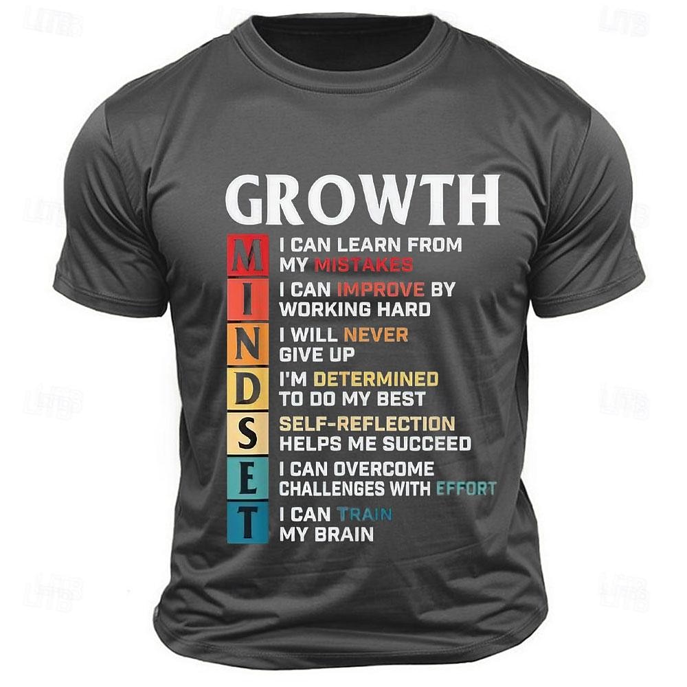 Homme Lettre Drôle T-shirt 100% Coton Manche Courte Graphique Chemise Noir Gris foncé Vert Véronèse T-shirt confortable Rue Sport en Plein Air Vêtements de créateurs de mode de 2025 ? $15.99 –P3