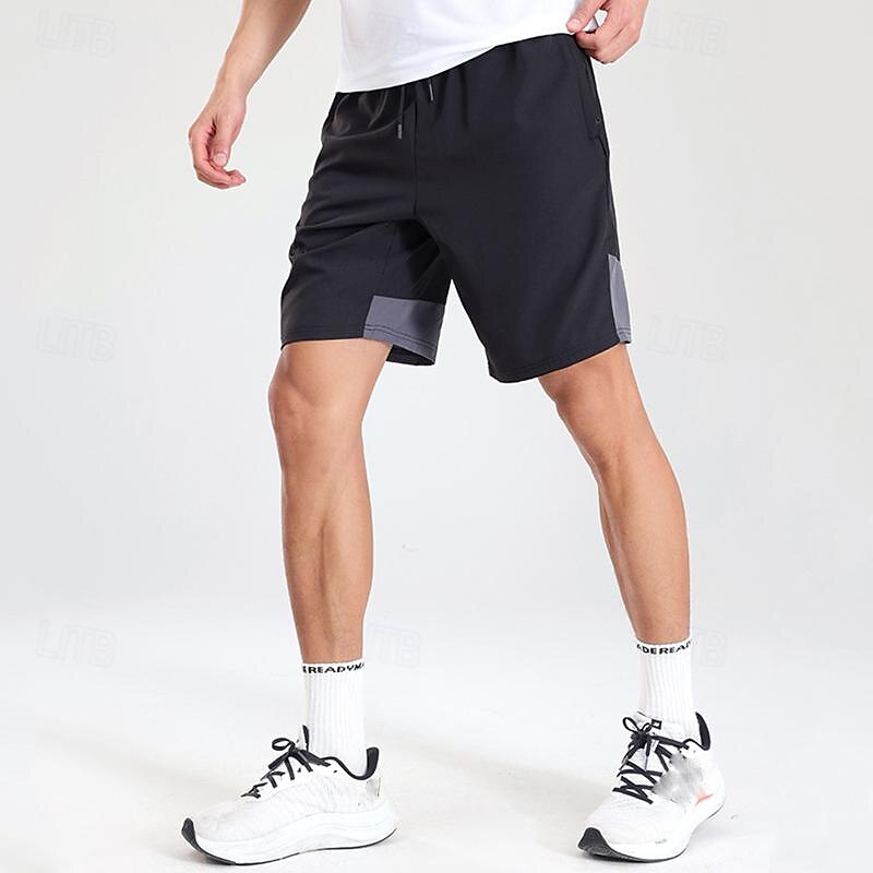 Homens Shorts de moletom Calção Shorts de verão Bolsos Com Cordão Cintura elástica Tecido Conforto Curto Esportes Diário Para Noite Moda Casual Preto Cinzento Micro-Elástica de 2025 por $13.49 –P5