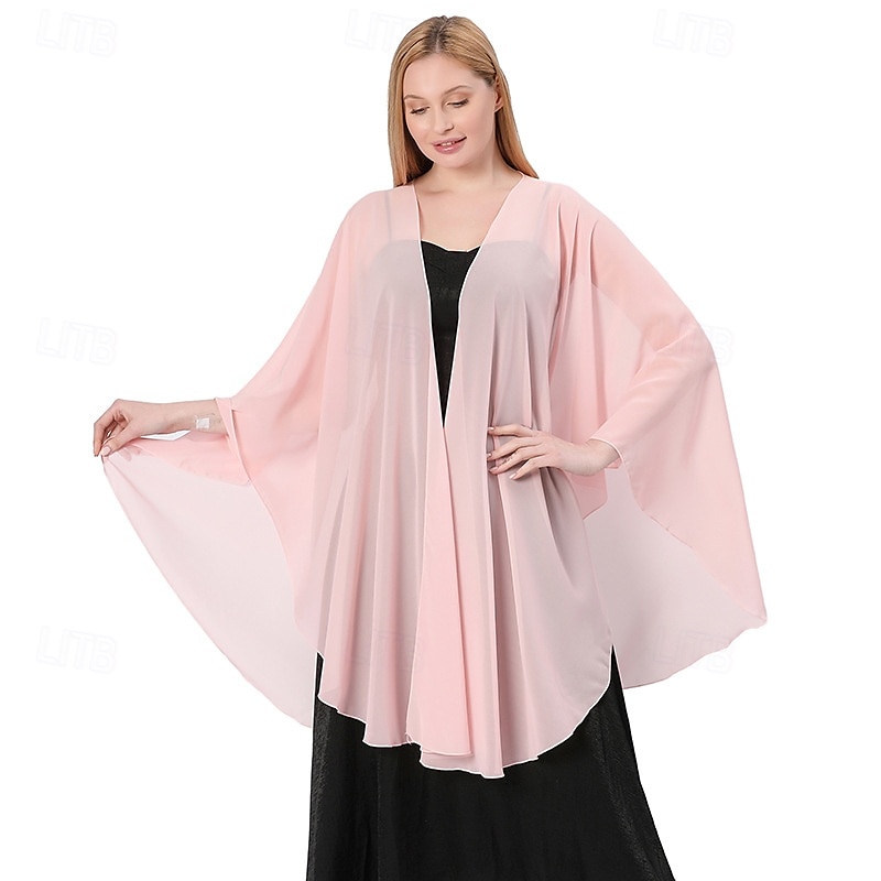 Women's Shawls and Wraps for Evening Dress Chiffon Scarf Soft Elegant Pashmina Wedding Bridal Scarve 2025 - $30.99 –P23