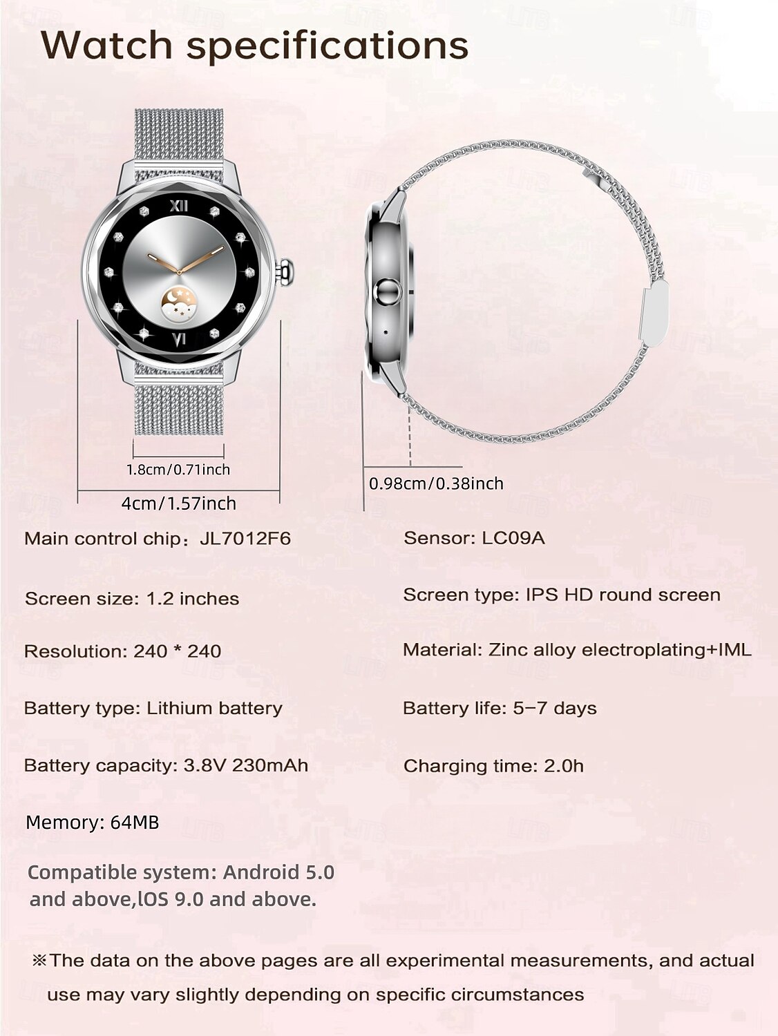 2025年 スマートウォッチ スポーツ 多機能 防水 フルタッチスクリーン スマートウォッチ Android iOS 対応 流れるようなライト UI 5 UI スタイルで複数のスポーツモードを切り替え 低消費電力 ワンクリック接続  コレクション – $48.99 –P17