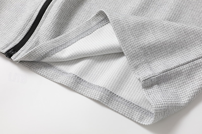 Men's Shirt Jacket Transition Jacket Daily Breathable Pocket All Seasons Plain Classic Lapel Regular Waffle Fabric Black White Royal Blue Khaki Light Grey Jacket 2025 - $27.99 –P15